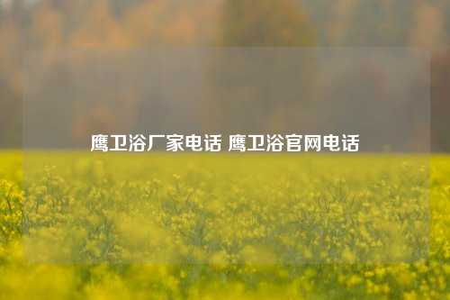 鹰卫浴厂家电话 鹰卫浴官网电话