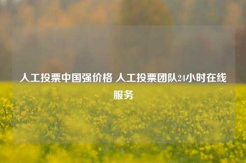 人工投票中国强价格 人工投票团队24小时在线服务